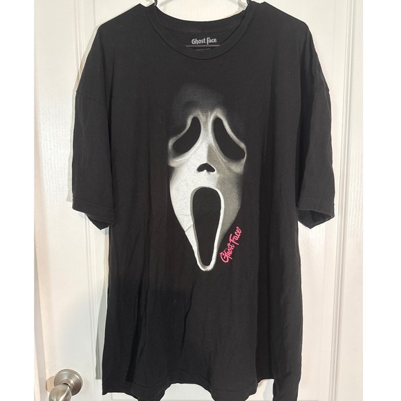 Ghost Face Scream Movie T-Shirt The Icon of Halloween Black 3XL Horror - Picture 1 of 4